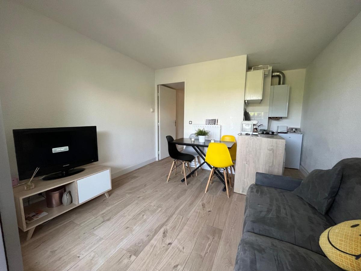 וילנב-לובה Appartement 2 Pieces En Rez De Jardin Avec Parking Et Piscine מראה חיצוני תמונה